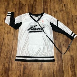 Karl Kani White Baseball Dress.